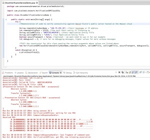 DICOM Verification Demo Screenshot